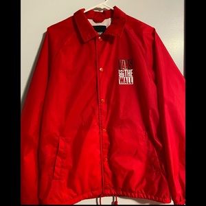 Vans of the wall windbreaker Jacket